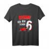 Kinder Rennauto T-Shirt für 6-Jährige - Geburtstagsshirt für Jungen und Mädchen, tolles Rennfahrer Geschenk für kleine Autoliebhaber