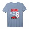 Kinder Rennauto T-Shirt für 6-Jährige - Geburtstagsshirt für Jungen und Mädchen, tolles Rennfahrer Geschenk für kleine Autoliebhaber