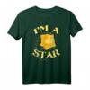 Wish I'm A Star T-Shirt – Lustiges Geburtstagsgeschenk zum HapDog für Männer, Personalisiertes Feier-Shirt