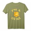 Wish I'm A Star T-Shirt – Lustiges Geburtstagsgeschenk zum HapDog für Männer, Personalisiertes Feier-Shirt