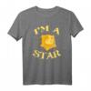 Wish I'm A Star T-Shirt – Lustiges Geburtstagsgeschenk zum HapDog für Männer, Personalisiertes Feier-Shirt