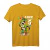 Kinder Geburtstagsshirt 5 Jahre Junge Dinosaurier Dino - Originelles T-Shirt für Dinosaurierliebhaber zum Geburtstag