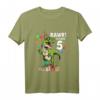 Kinder Geburtstagsshirt 5 Jahre Junge Dinosaurier Dino - Originelles T-Shirt für Dinosaurierliebhaber zum Geburtstag