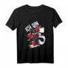 Kinder Ninja T-Shirt 'Ich bin 5' – Perfektes Geschenk für den 5. Geburtstag von Jungen und Mädchen, ideal für die Geburtstagsfeier