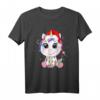 Baby Einhorn Unicorn Xmas Kawaii Süßes Frau Mädchen Geschenk T-Shirt – Perfektes Weihnachtsoutfit und Geschenk für Einhorn-Liebhaber
