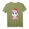 Baby Einhorn Unicorn Xmas Kawaii Süßes Frau Mädchen Geschenk T-Shirt – Perfektes Weihnachtsoutfit und Geschenk für Einhorn-Liebhaber