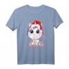 Baby Einhorn Unicorn Xmas Kawaii Süßes Frau Mädchen Geschenk T-Shirt – Perfektes Weihnachtsoutfit und Geschenk für Einhorn-Liebhaber