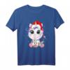 Baby Einhorn Unicorn Xmas Kawaii Süßes Frau Mädchen Geschenk T-Shirt – Perfektes Weihnachtsoutfit und Geschenk für Einhorn-Liebhaber