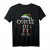 The Coffee Elf T-Shirt – Lustiges Gruppenkleidung für Familie & Freunde, Kaffee, Weihnachten, Elf-Design als Geschenk