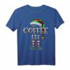The Coffee Elf T-Shirt – Lustiges Gruppenkleidung für Familie & Freunde, Kaffee, Weihnachten, Elf-Design als Geschenk