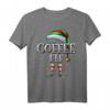 The Coffee Elf T-Shirt – Lustiges Gruppenkleidung für Familie & Freunde, Kaffee, Weihnachten, Elf-Design als Geschenk