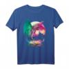 Feuerdrache mit Fantasy-Hintergrund T-Shirt für Kinder, Jugendliche & Erwachsene – Perfekt als Geschenk für Fantasy-, Buch- und Kreaturenliebhaber