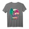 Feuerdrache mit Fantasy-Hintergrund T-Shirt für Kinder, Jugendliche & Erwachsene – Perfekt als Geschenk für Fantasy-, Buch- und Kreaturenliebhaber