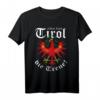 Tirol T-Shirt für Herren, Damen & Kinder - Dem Land Tirol die Treue mit Tiroler Wappen Adler, ideales Geschenk für Fans & Patrioten