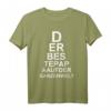 Herren Lustiges Papa T-Shirt - Der beste Papa der Welt mit witzigem Vater-Spruch, perfekt als Geschenk zu Geburtstag, Vatertag oder Weihnachten