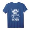 Piraten Mama Fasching Karneval Partnerlook T-Shirt – Lustiges Piraten Kostüm für Familie, Kinder & Mama für Fasching, Karneval & Piratenparty