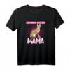 Savannah Katze Mama Damen Katzen T-Shirt - Perfektes Geschenk für Katzenliebhaberinnen und Mütter
