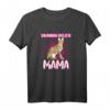Savannah Katze Mama Damen Katzen T-Shirt - Perfektes Geschenk für Katzenliebhaberinnen und Mütter