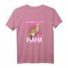 Savannah Katze Mama Damen Katzen T-Shirt - Perfektes Geschenk für Katzenliebhaberinnen und Mütter