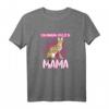 Savannah Katze Mama Damen Katzen T-Shirt - Perfektes Geschenk für Katzenliebhaberinnen und Mütter