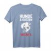 Hunde Hundemama Katzenmama Mama Katzen T-Shirt - Lustiges Tiermama Design für Hundeliebhaber und Katzenbesitzer
