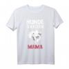Hunde Hundemama Katzenmama Mama Katzen T-Shirt - Lustiges Tiermama Design für Hundeliebhaber und Katzenbesitzer