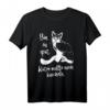 Katzen Wollte Kuscheln Sorry Bin zu spät Katzen Mama T-Shirt – Lustiges Geschenk für Katzenliebhaber, Tierhalter & Katzenmamas zu Geburtstag & Weihnachten