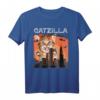 Vintage Catzilla Lustiges Katzen T-Shirt - Retro Design für Katzenliebhaber, Mütter & Väter, perfektes Geschenk für Tierfreunde
