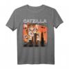 Vintage Catzilla Lustiges Katzen T-Shirt - Retro Design für Katzenliebhaber, Mütter & Väter, perfektes Geschenk für Tierfreunde