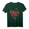 Katzenmama T-Shirt mit Pfote und Herz – Perfektes Geschenk für Katzenliebhaberinnen, Mütter & Katzenfans