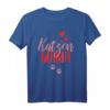 Katzenmama T-Shirt mit Pfote und Herz – Perfektes Geschenk für Katzenliebhaberinnen, Mütter & Katzenfans