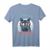 Katzen Opa T-Shirt für Katzenliebhaber - Süßes Design für Katzenbesitzer, Tierliebhaber & Großväter mit Katzen