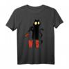Lustiges Katzen T-Shirt - Was? Katzen Outfit mit Humor für Katzenliebhaber, Katzenmamas und Halloween Kostümideen