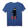 Lustiges Katzen T-Shirt - Was? Katzen Outfit mit Humor für Katzenliebhaber, Katzenmamas und Halloween Kostümideen