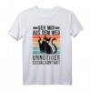 40Geburtstag Katzen T-Shirt - Lustiges Geschenk für Freunde und Katzenliebhaber, perfekt zum Geburtstag für Spaßvögel und Witzbolde