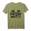 Schönes Katzenmutti T-Shirt für Damen und Kinder – Perfektes Geschenk für Katzenliebhaberinnen zu Geburtstag & Weihnachten