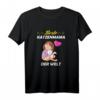 Damen Katzen Mama T-Shirt - Beste Katzenmama der Welt, Geschenk für Katzenliebhaberinnen & Crazy Cat Ladies zu Geburtstagen, Weihnachten & besonderen Anlässen
