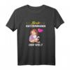 Damen Katzen Mama T-Shirt - Beste Katzenmama der Welt, Geschenk für Katzenliebhaberinnen & Crazy Cat Ladies zu Geburtstagen, Weihnachten & besonderen Anlässen