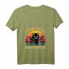 Pew Pew Madafakas Lustiges Katzen T-Shirt mit Waffenmotiv – Perfektes Geschenk für Katzenliebhaber, Mütter & Väter, Humorvolles Shirt für Frauen & Männer