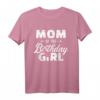 Mama Tochter Kindergeburtstag T-Shirt für Mädchen – Klassisch geschnitten, doppelt genähter Saum, perfektes Party-Outfit