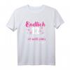 Endlich 12 Jahre Mädchen T-Shirt – Lustiges Geburtstagsgeschenk mit Herz und Sternen für Tochter, Nichte oder Enkelin