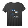 Kinder Polizei T-Shirt für Jungen mit Polizeiauto, Motorrad & Hubschrauber – Perfektes Geschenk für kleine Polizisten zu Geburtstag & Weihnachten