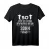 So Sieht Ein Richtig Cooler Sohn Aus - Lustiges Spruch T-Shirt für Jungs und Männer zum Geburtstag oder als Geschenk