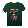 Kinder T-Shirt mit Superheldenumhang für den 3. Geburtstag – Lustiges und cooles Geschenk für Jungen zum 3. Geburtstag