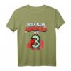 Kinder T-Shirt mit Superheldenumhang für den 3. Geburtstag – Lustiges und cooles Geschenk für Jungen zum 3. Geburtstag