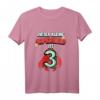 Kinder T-Shirt mit Superheldenumhang für den 3. Geburtstag – Lustiges und cooles Geschenk für Jungen zum 3. Geburtstag