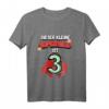 Kinder T-Shirt mit Superheldenumhang für den 3. Geburtstag – Lustiges und cooles Geschenk für Jungen zum 3. Geburtstag