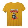 Kinder Superheld T-Shirt - Lustiges Geschenk zum 6. Geburtstag für Jungen, Sohn & Enkel, mit Superheldenumhang