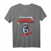 Kinder Superheld T-Shirt - Lustiges Geschenk zum 6. Geburtstag für Jungen, Sohn & Enkel, mit Superheldenumhang