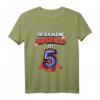 Kinder Superheld T-Shirt zum 5. Geburtstag - Lustiges Geschenk für kleine Helden mit Superheldenumhang